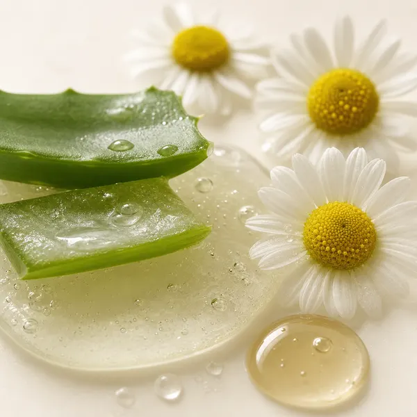 Botanical Extracts (Chamomile, Aloe Vera)