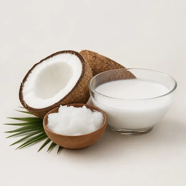Cocos Nucifera (Coconut) Oil & Coconut Milk
