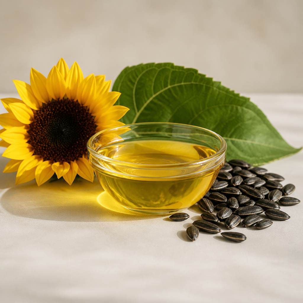 Helianthus annuus hybrid oil