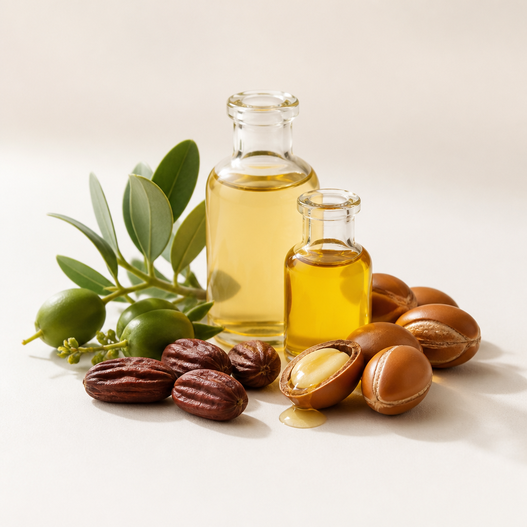 Natural Oils (Jojoba and Argan Oil)
