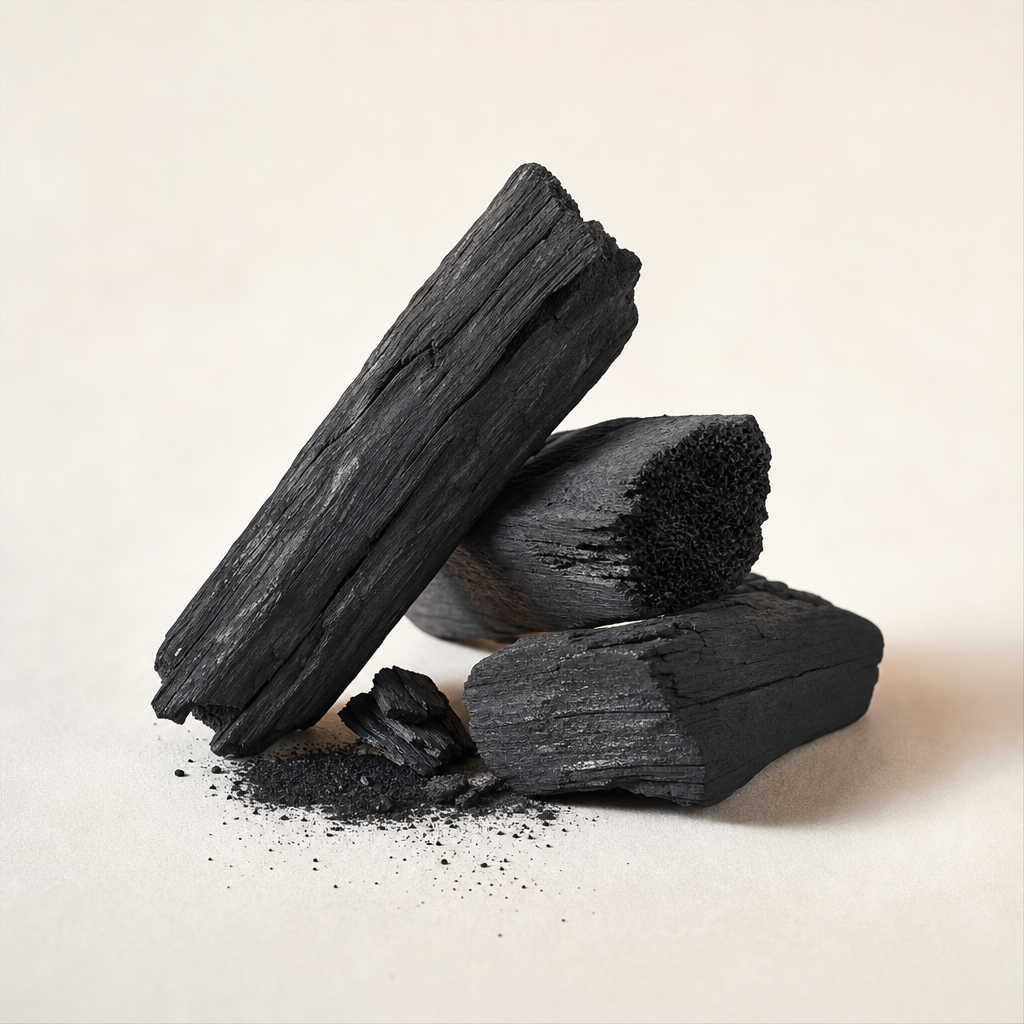 Natural-Origin Charcoal