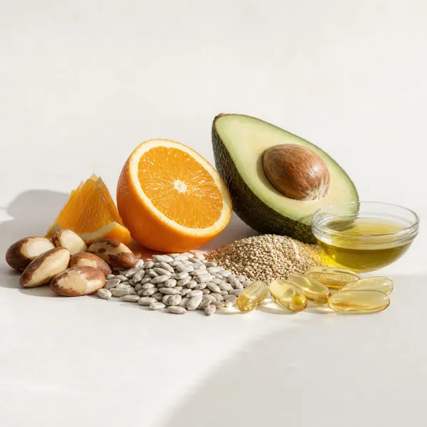 Vitamins C and E with Selenium